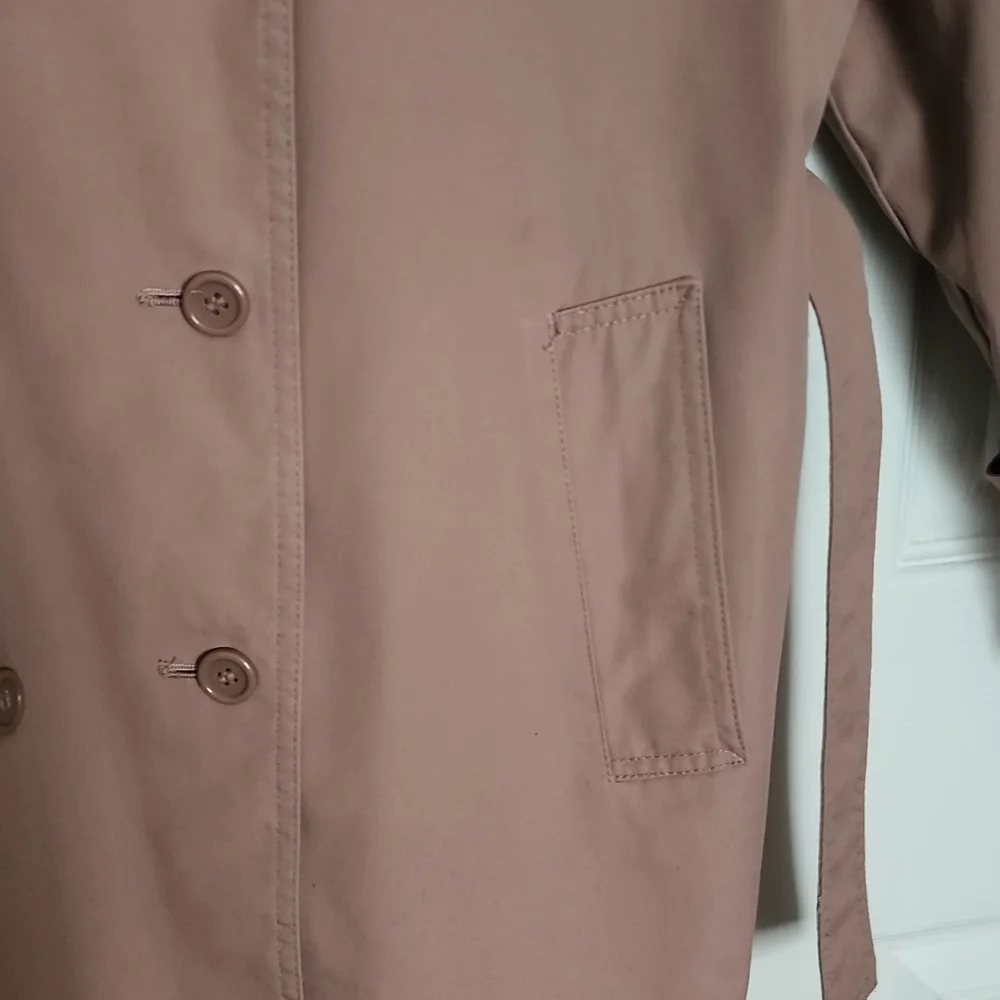 London Fog Vintage short Trench Coat - Picture 4 of 15